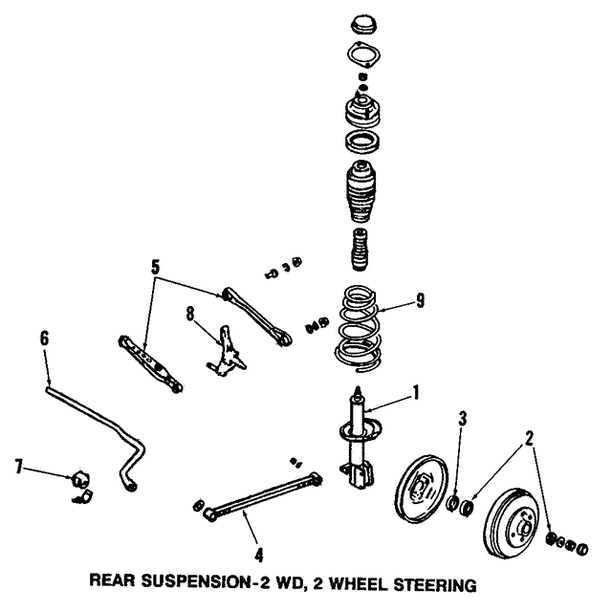 Mazda E026-28-900B Suspension Strut Assembly Mazda E026-28-900B Suspension Strut Assembly